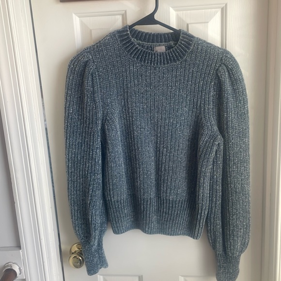 HM soft blue green sweater - Picture 1 of 3